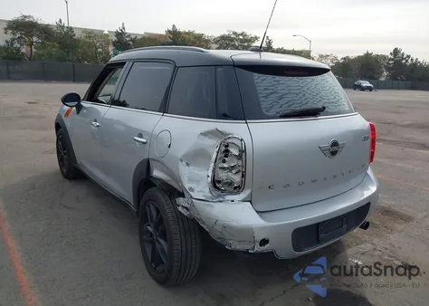 2013 Mini Countryman Cooper из США, поврежденный, VIN WMWZB3C52DWM09675